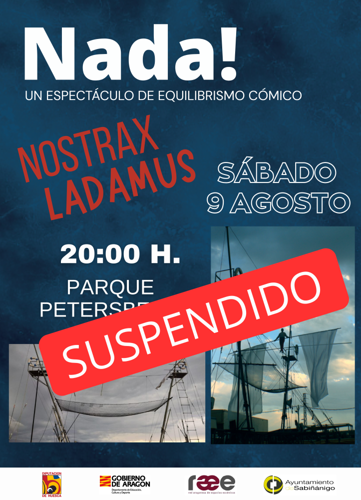 Imagen SUSPENDIDO 'Nada' de Nostraxladamus: Un espectáculo de equilibrismo.