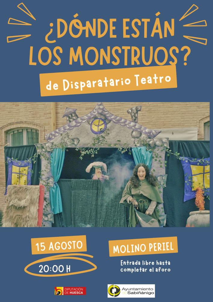 Imagen Espectáculo infantil '¿Dónde están los monstruos?'