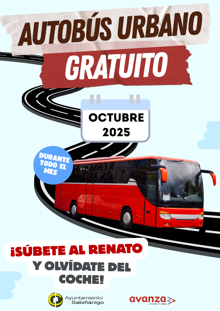 Imagen El ayuntamiento de Sabiñánigo pone en marcha la Campaña para promover el uso del autobús urbano