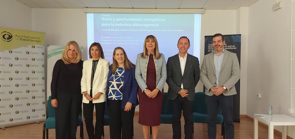 Imagen Sabiñánigo ha acogido hoy una jornada sobre las oportunidades que ofrecen el hidrógeno y las energías renovables a la industria altoaragonesa