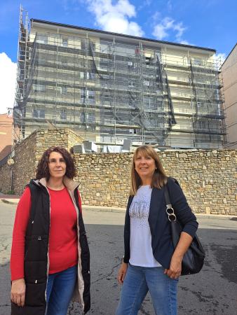 Imagen Avanzan a buen ritmo las obras de rehabilitación energética del edificio...