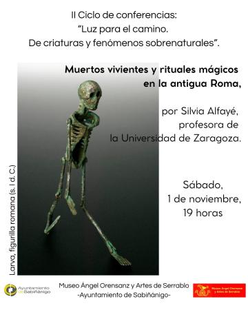 Imagen Charla: 'Muertos vivientes y rituales mágicos en la antigua Roma'