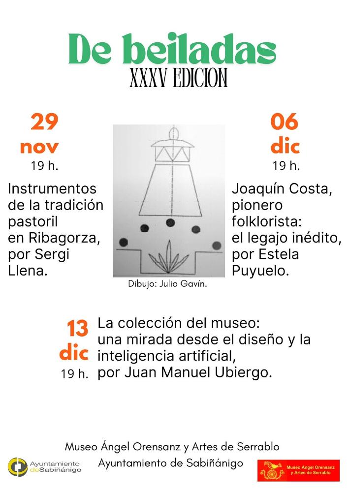 Imagen Beiladas en el museo: 'Instrumentos de la tradición pastoril en Ribagorza'