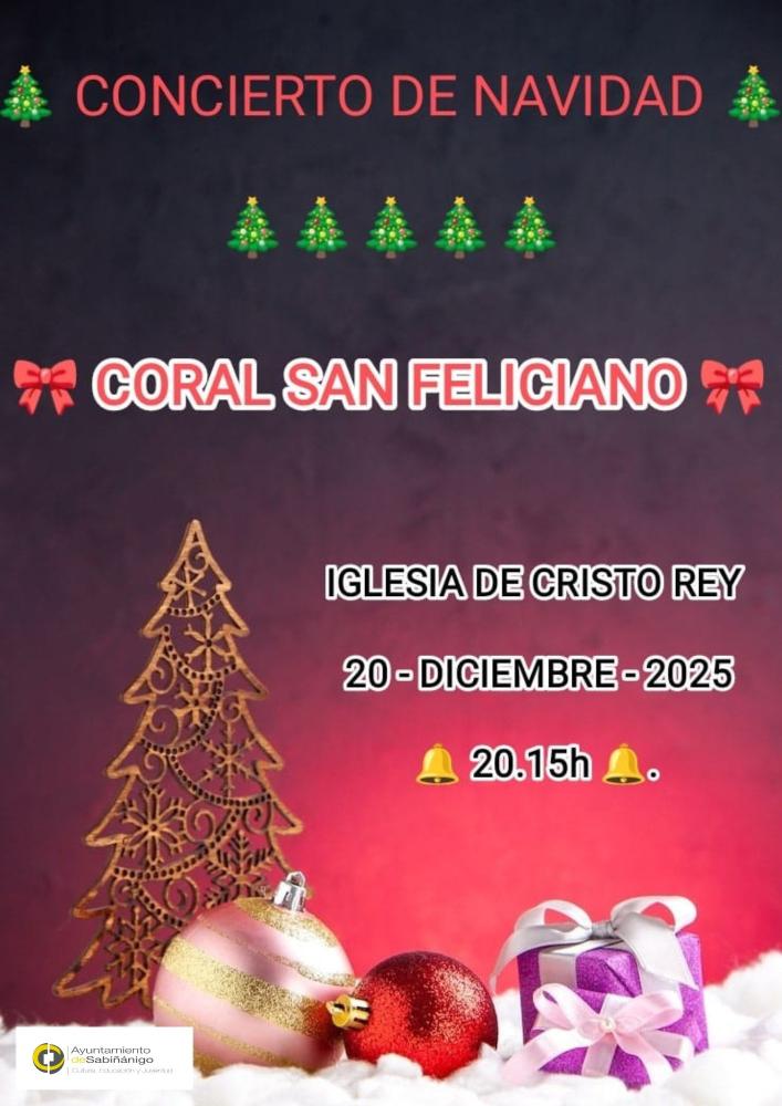 Imagen Concierto de Navidad, por la Coral de San Feliciano