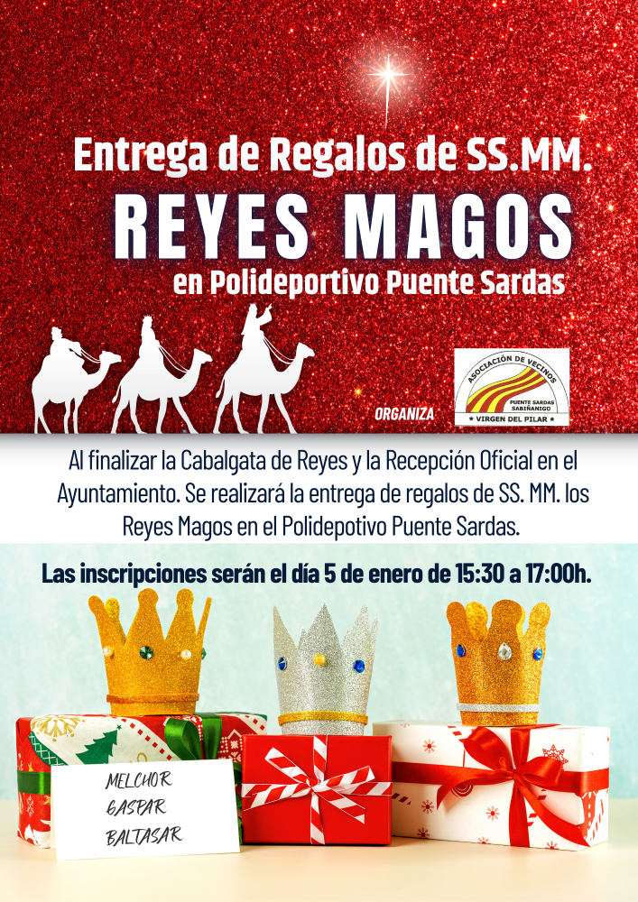 Imagen Entrega de regalos de SSMM Los Reyes Magos