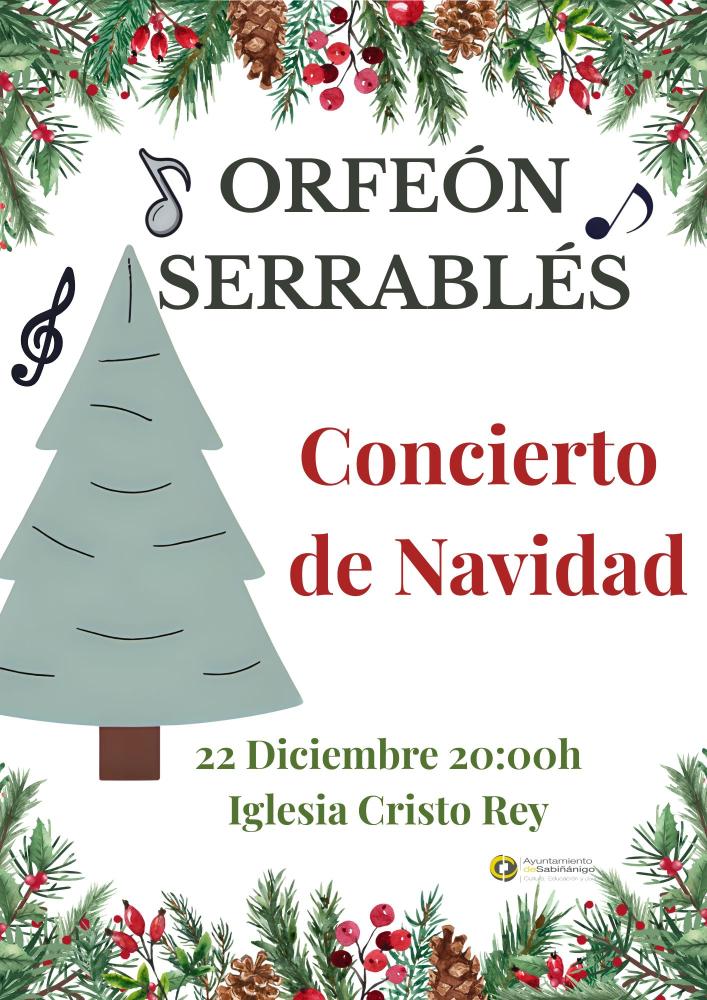 Imagen Concierto de Navidad, por el Orfeón Serrablés