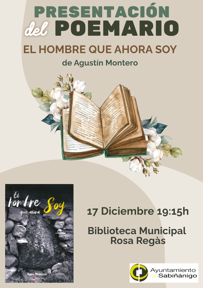 Imagen Presentación del poemario 'El hombre que ahora soy', de Agustín Montero