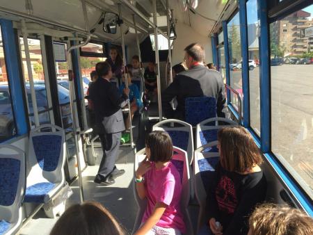 Imagen Sabiñánigo bate récords de movilidad sostenible: el autobús urbano...