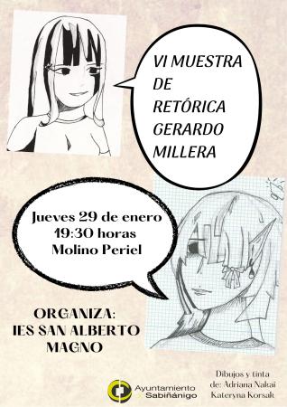 Imagen VI Muestra de retórica Gerardo Millera