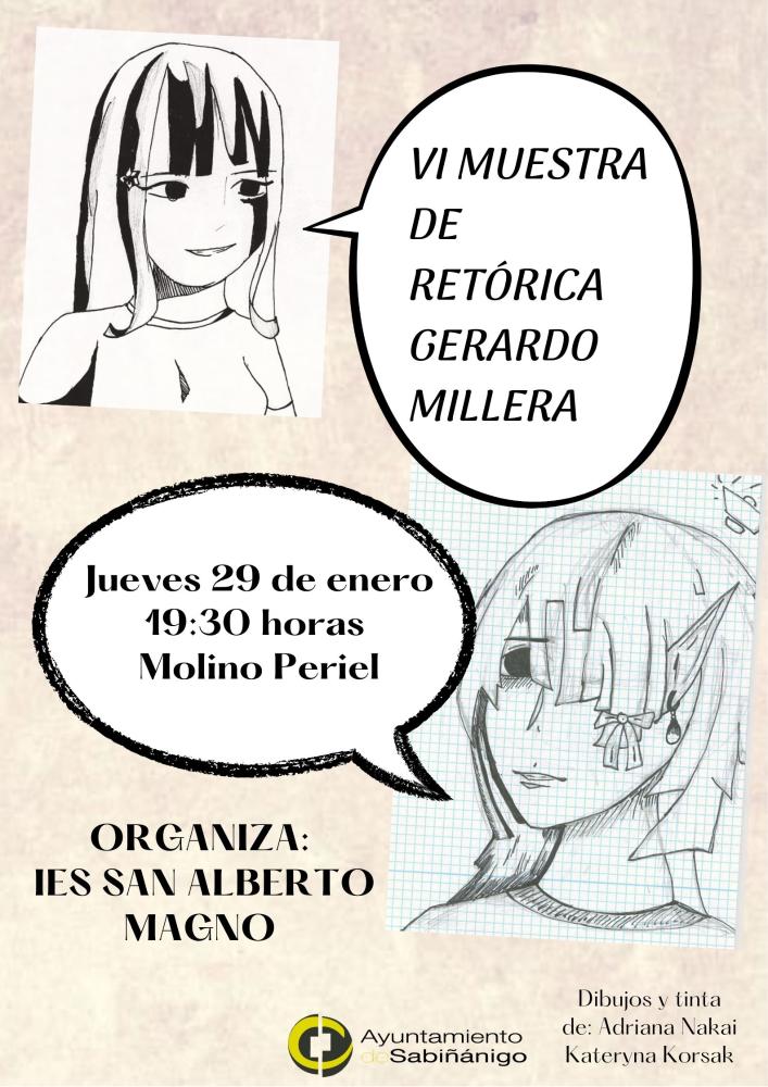 Imagen VI Muestra de retórica Gerardo Millera