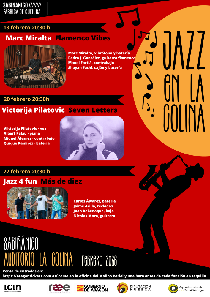 Imagen Sabiñánigo celebra la XXII edición de ‘Jazz en La Colina’