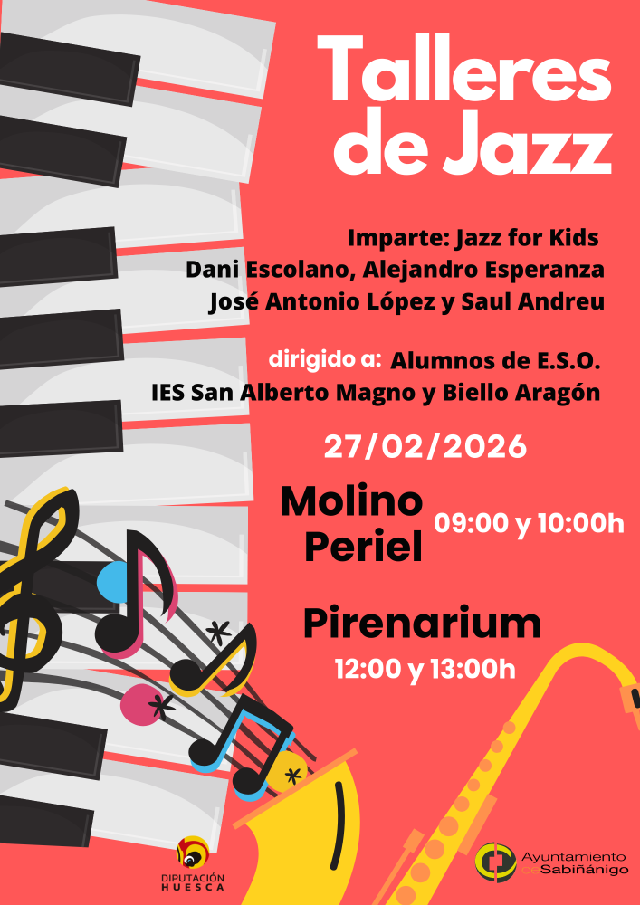 Imagen Talleres de Jazz para alumnos de la ESO