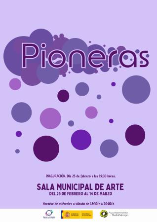 Imagen Exposición 'Pioneras' en la sala de arte municipal