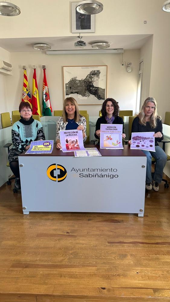 Imagen Sabiñánigo presenta un programa transversal y colaborativo para conmemorar el 8M bajo el lema 