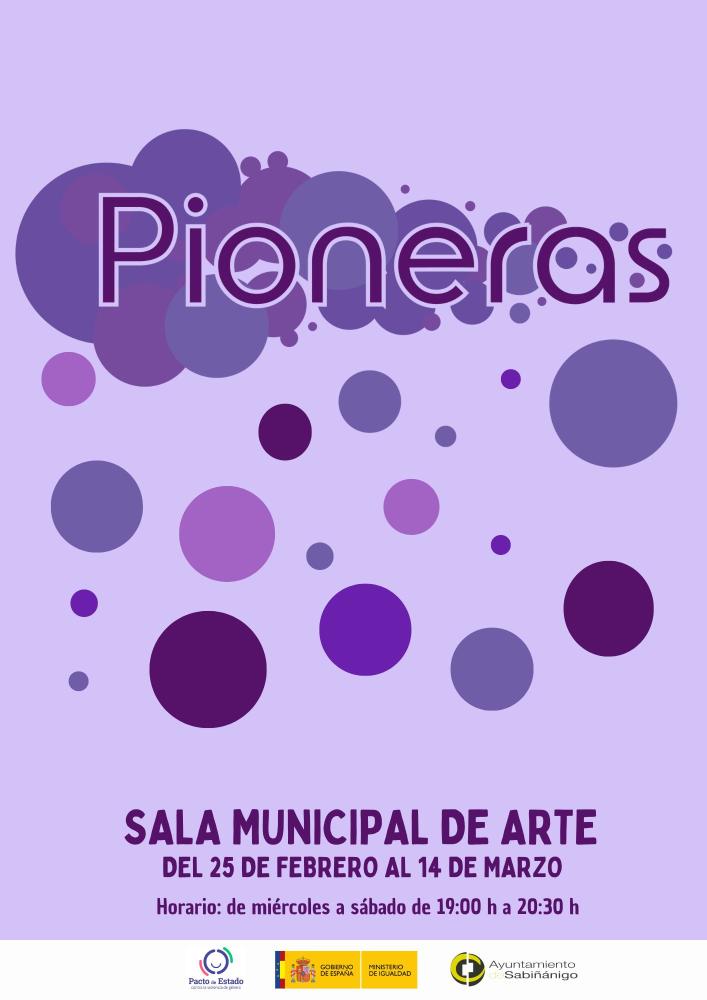 Imagen Exposición 'Pioneras' en la sala de arte municipal