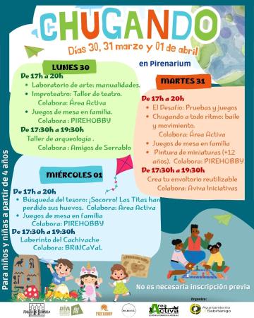 Imagen CHUGANDO: Jornadas de ocio infantil y familiar