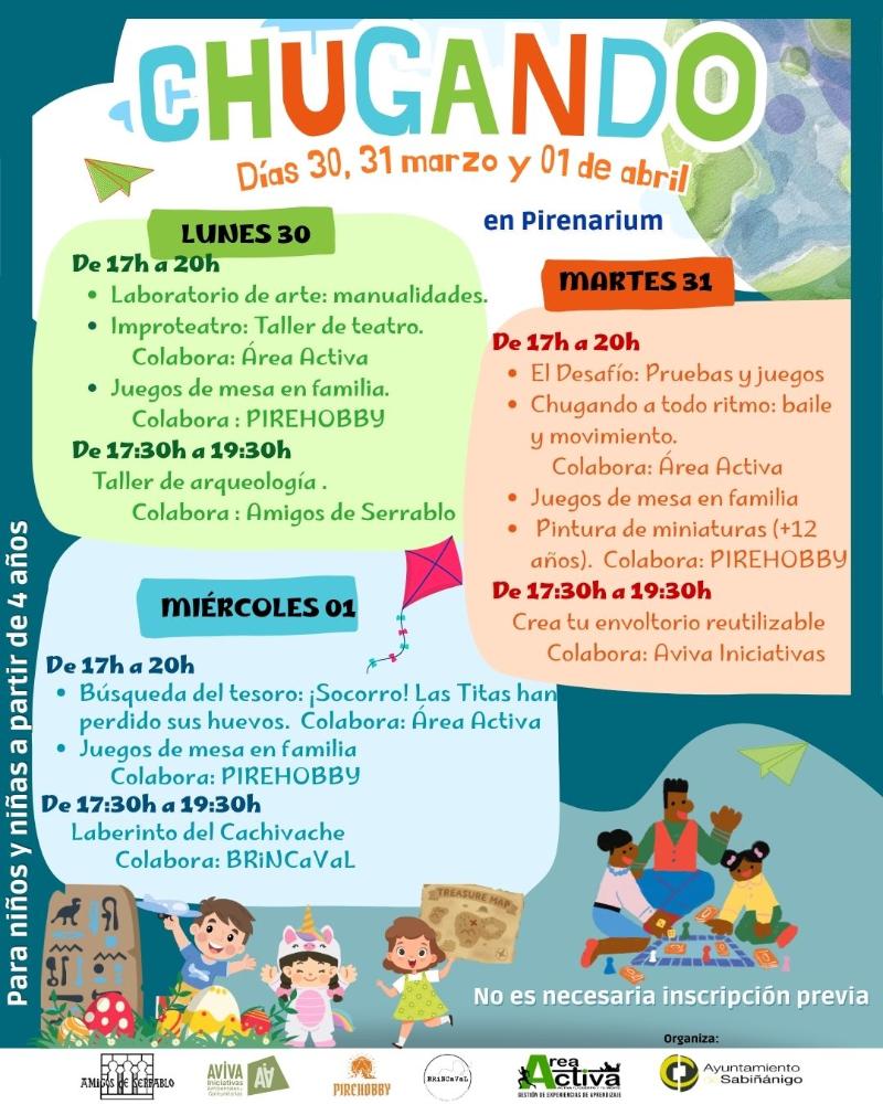 Imagen CHUGANDO: Jornadas de ocio infantil y familiar