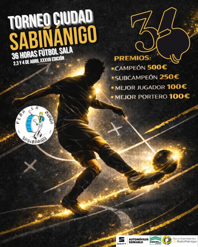 Imagen Torneo Ciudad Sabiñánigo 36 Horas Fútbol Sala