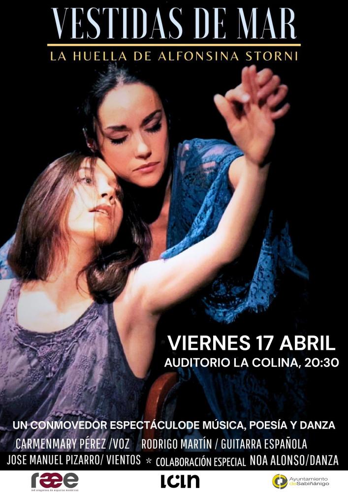 Imagen Música, poesia y danza: Vestidas de Mar. Cia La pequeña Buda.