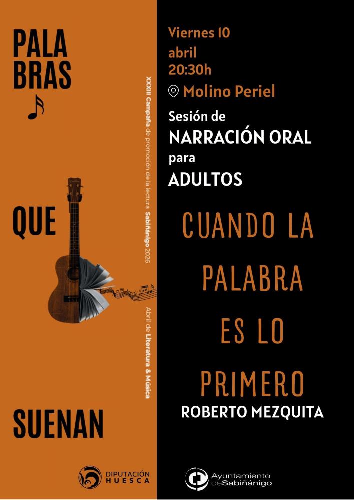 Imagen Narración oral para adultos: Cuando la palabra es lo primero