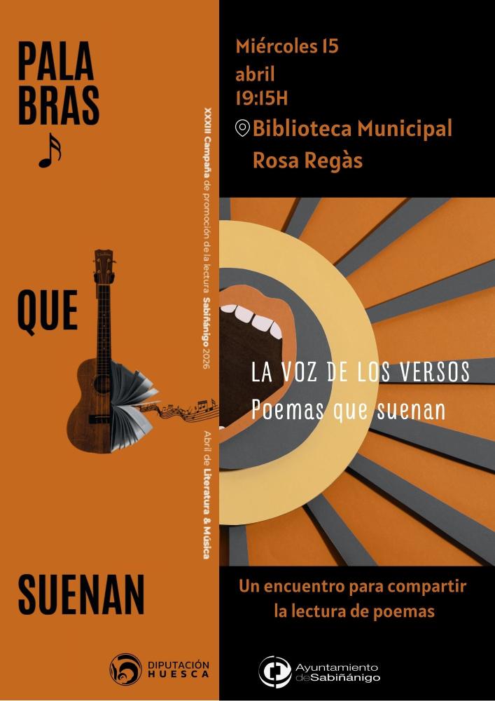 Imagen La voz de los versos. Poemas que suenan.