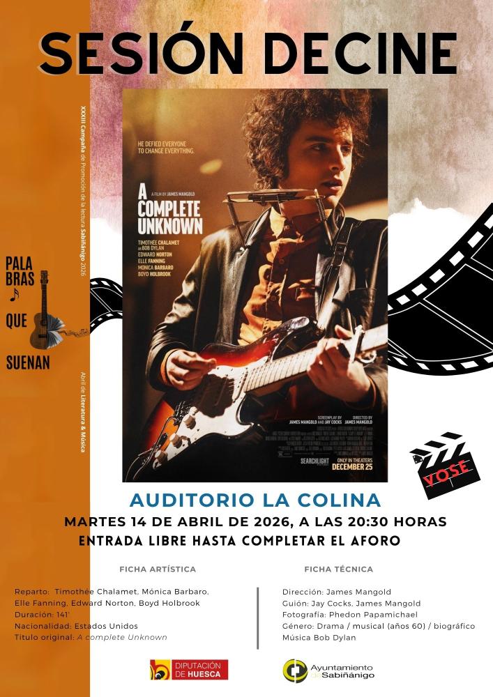 Imagen Sesión de Cine: un perfecto Desconocido