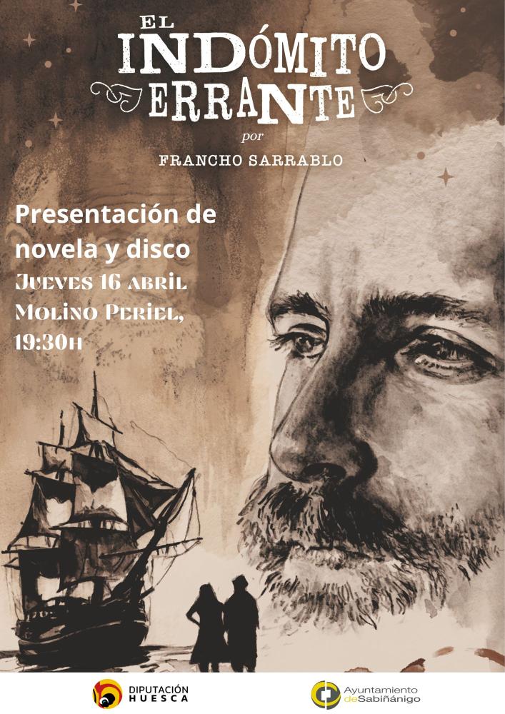 Imagen Presentación de novela y disco: El Indómito Errante