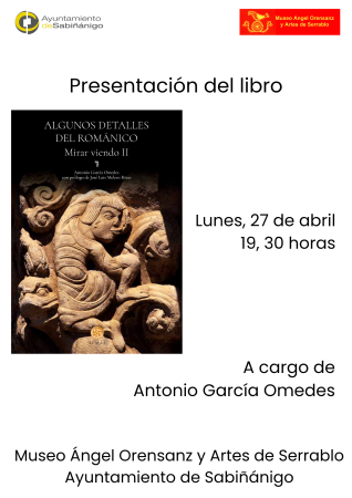 Imagen Presentación del libro 'Algunos detalles del románico. Mirar viendo II'