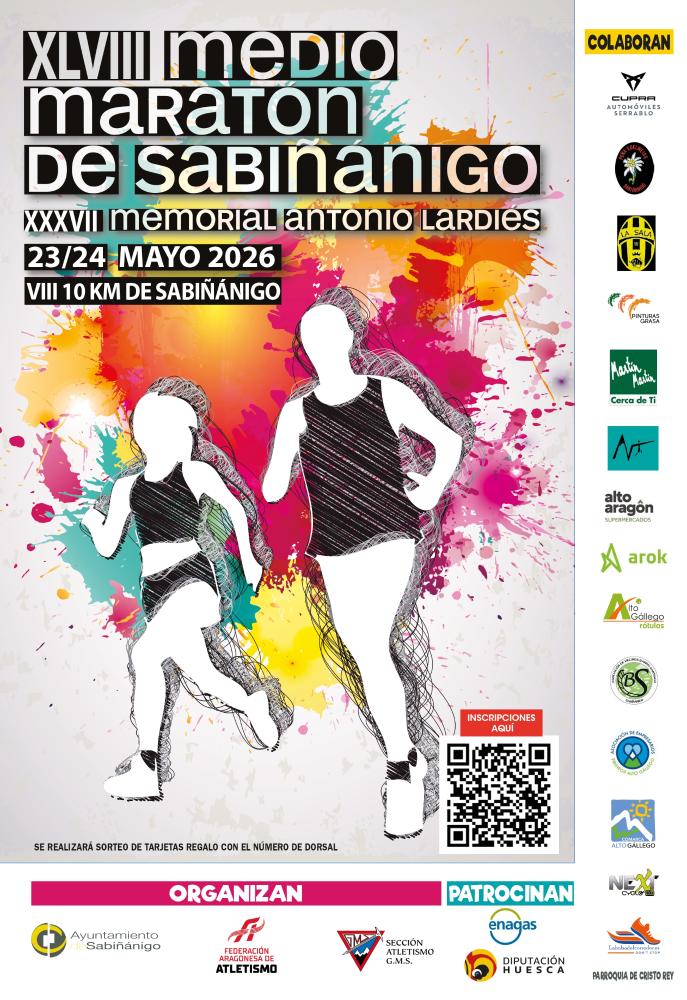 Imagen Medio Maratón de Sabiñánigo, Memorial “Antonio Lardiés” y carrera 10KM