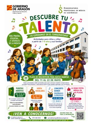 Imagen Descubre tu talento: Apúntate al Conservatorio Profesional de Música