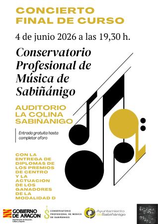 Imagen Concierto final de curso Conservatorio Profesional de Música