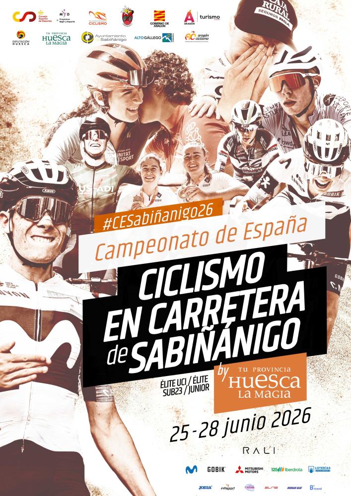 Imagen Movilidad en Sabiñánigo Campeonatos de España de Ciclismo en carretera 2026