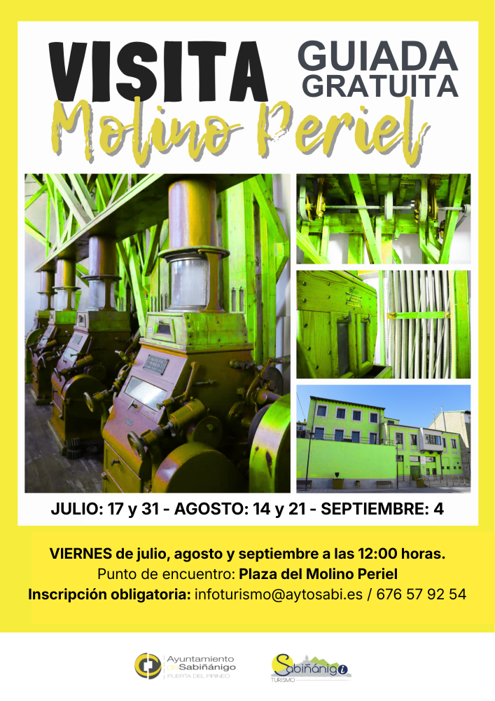 Imagen Visita guiada gratuita al Molino Periel