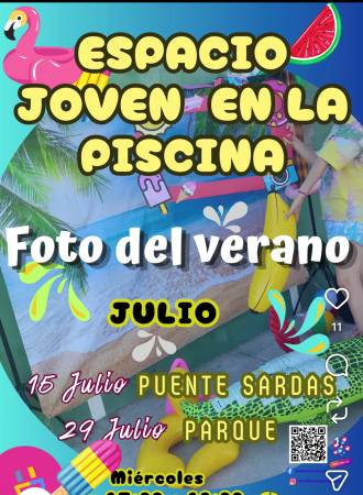 Imagen Espacio Joven en la piscina del Parque