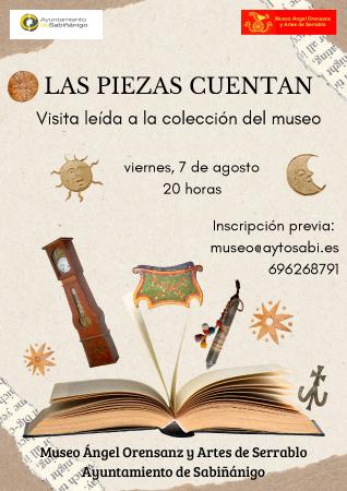 Imagen Visita leída a la colección del museo: Las piezas cuentan