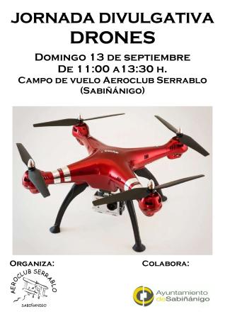 Imagen Jornada divulgativa de drones en Sabiñánigo