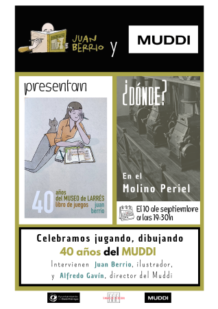 Imagen Presentación del libro: '40 años del Museo de Larrés. Libro de juegos'