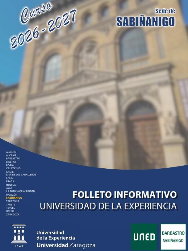 Imagen Inscripción en la Universidad para Mayores (UEZ - UNED)