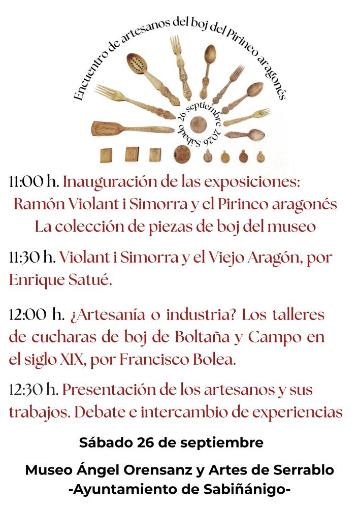 Imagen Encuetro de artesanos del boj del Pirineo aragonés