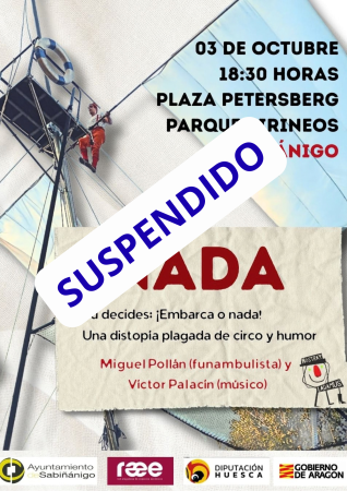 Imagen SUSPENDIDO Espectáculo: Nada! de Nostraxladamus