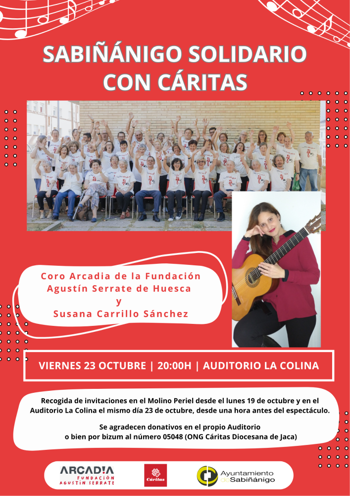Imagen Concierto Sabiñánigo solidario con Cáritas