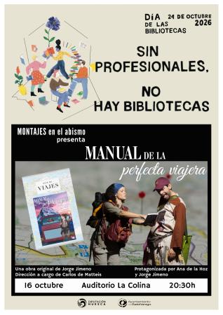 Imagen Teatro. Manual de la perfecta viajera, con Montajes en el Abismo.