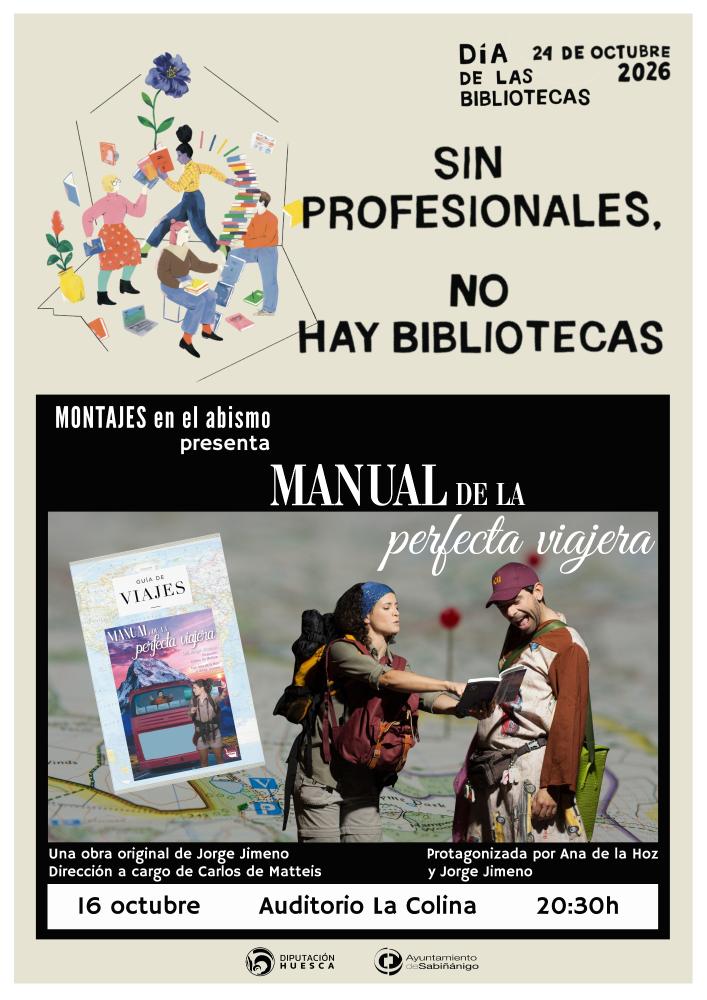 Imagen Teatro. Manual de la perfecta viajera, con Montajes en el Abismo.