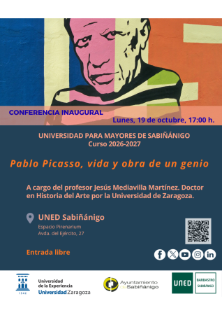 Imagen Conferencia UEZ: Pablo Picasso, vida y obra de un genio.