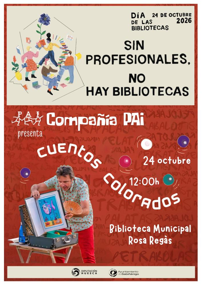 Imagen Cuentos colorados, a cargo del narrador Oswaldo Felipe
