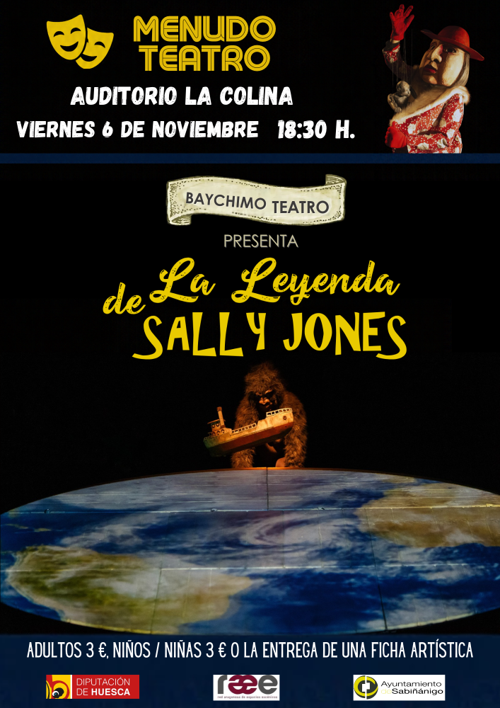 Imagen Menudo teatro: 'La leyenda de Sally Jones'