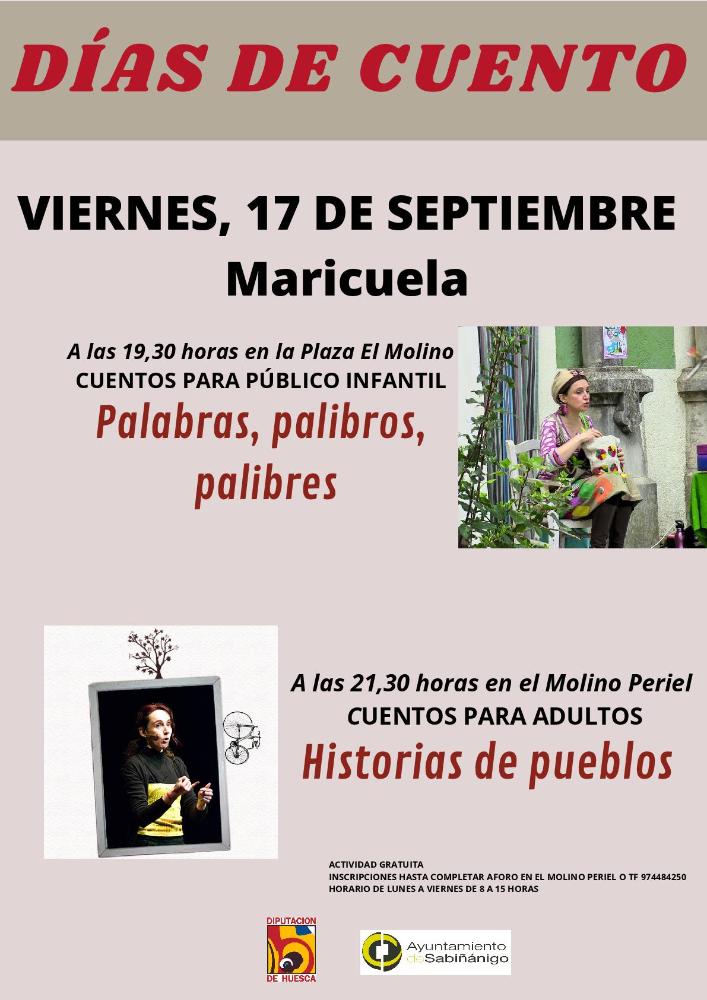 Imagen Días de cuento - Historias de pueblos (público adulto)