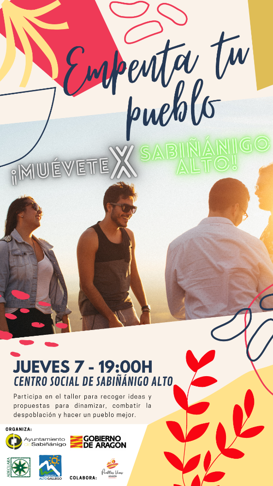 Imagen Taller de dinamización en Sabiñánigo Alto