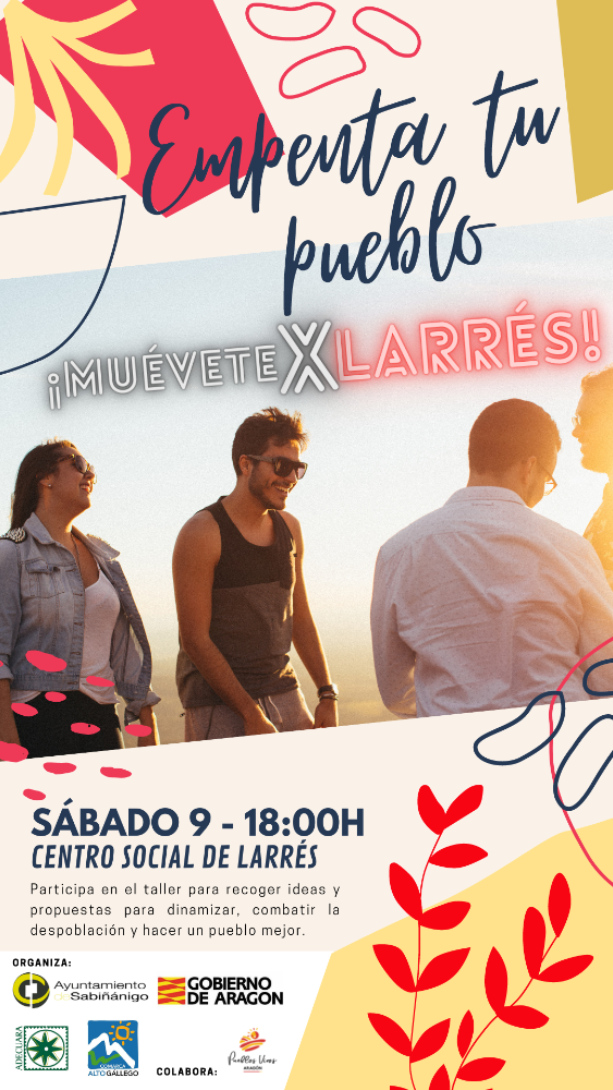 Imagen Taller de dinamización en Larrés