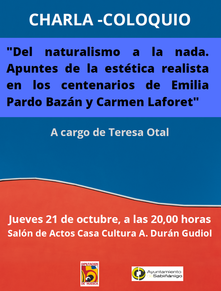 Imagen Charla coloquio `Del naturalismo a la nada´ a cargo de Teresa Otal
